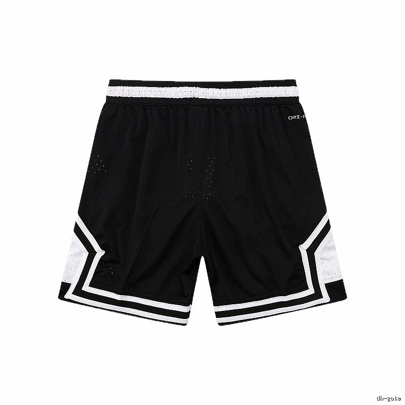 AJ Sporty Black and White Shorts