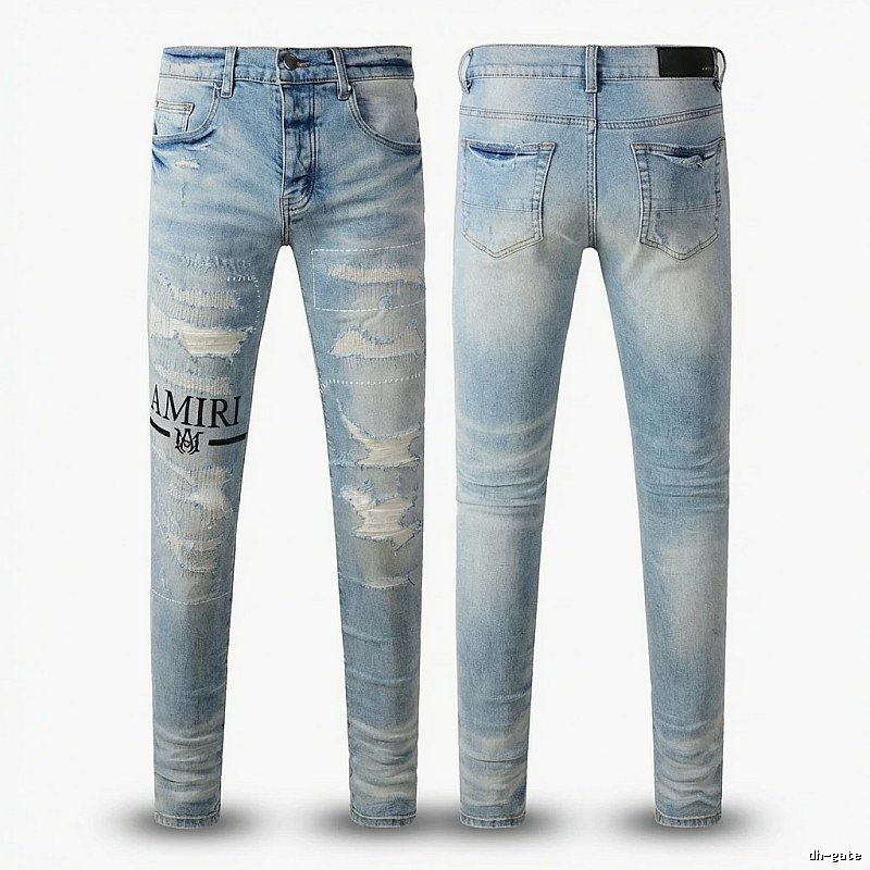 AMI Trendy Ripped Jeans
