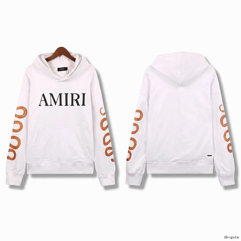 AMIRI letter - printed white sweatshirt
