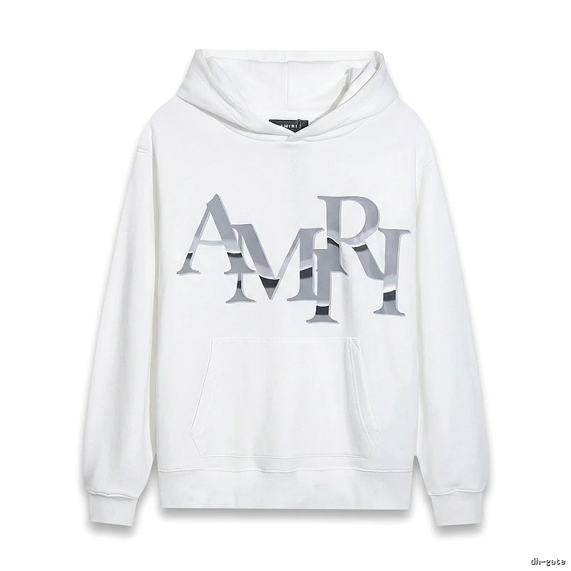AMIRI Letter Style White Sweatshirt
