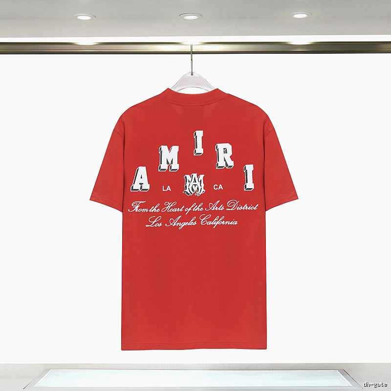 Amiri Lightweight Graphic T-shirt White Blue Amiri for Gift Ideas