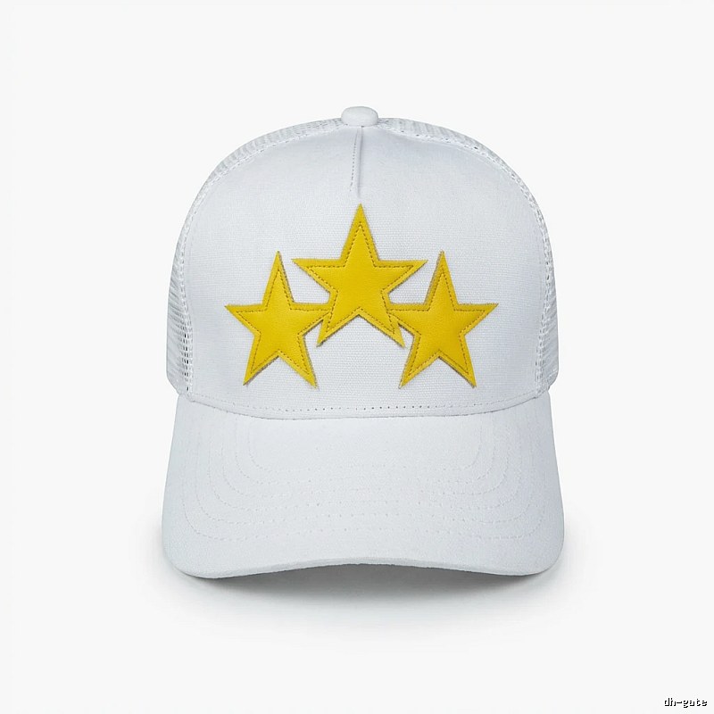 AMIRI Starry Trendy Cool Style White Hat