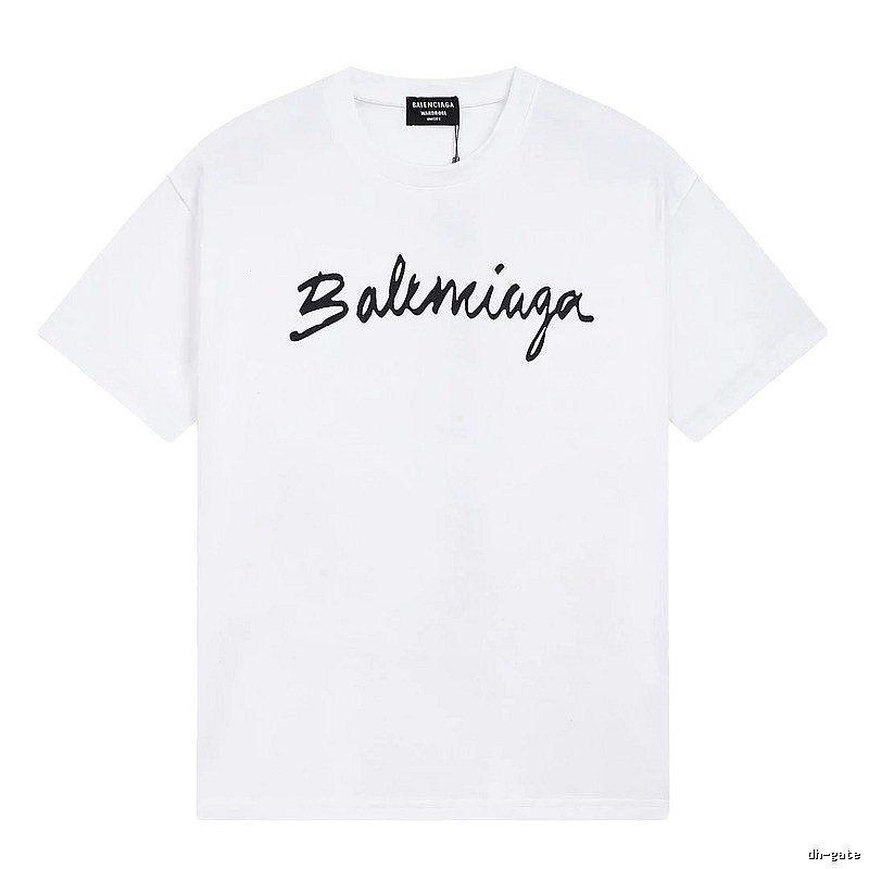 Balenciaga letter simple white T-shirt