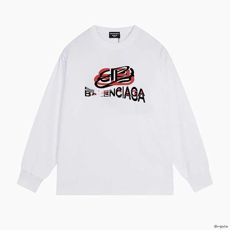 Balenciaga letter white sweatshirt