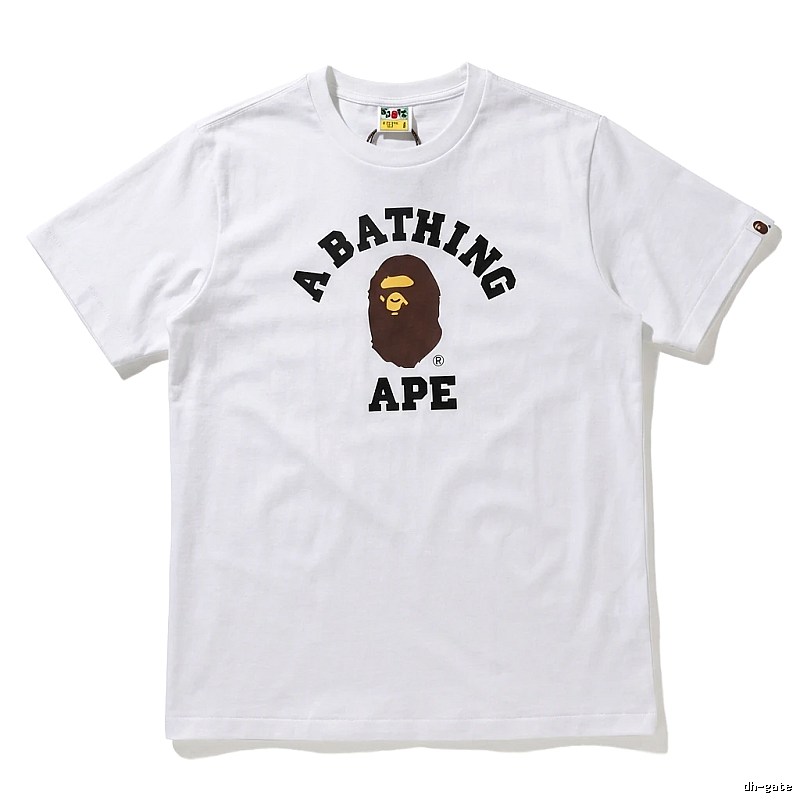Bape Ape Head Simple White T-shirt