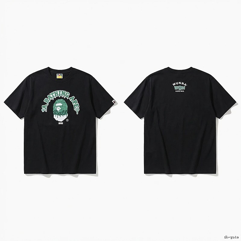 Bape Ape Head Trendy Black T-shirt