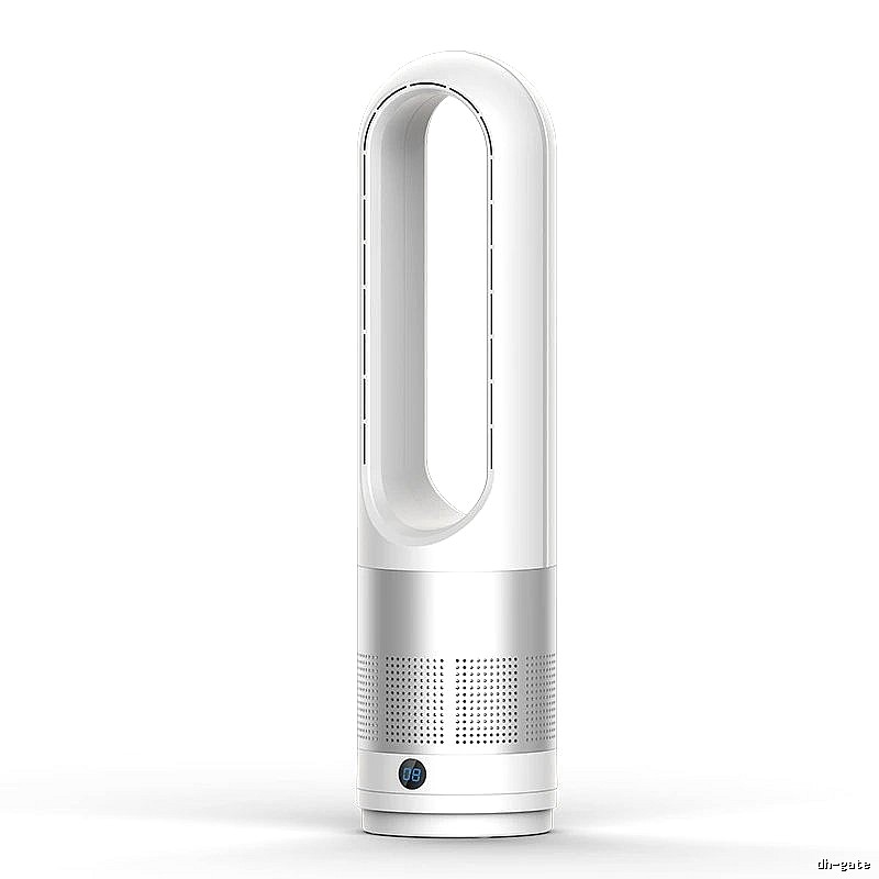 Bedside Airflow Bladeless Tower Fan 18-inch Single-cooling Version