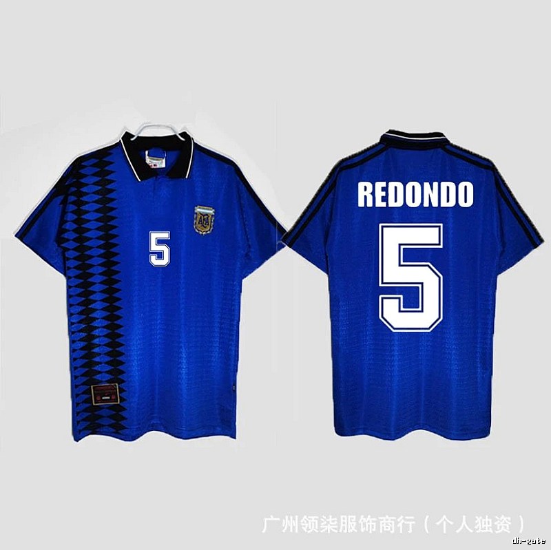 Brazil Gift Ready Soccer jersey Blue Brazil Football with Standout Detail