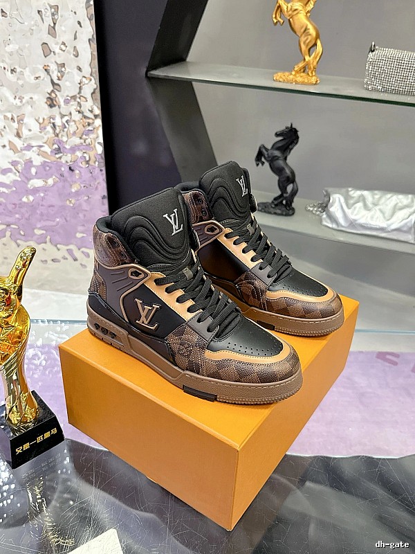 Brown Boot Sneaker by Louis Vuitton with Brown Monogram Boot-sneaker Hybrid