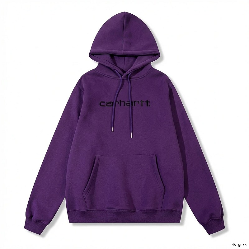 Carhartt simple-style purple sweatshirt