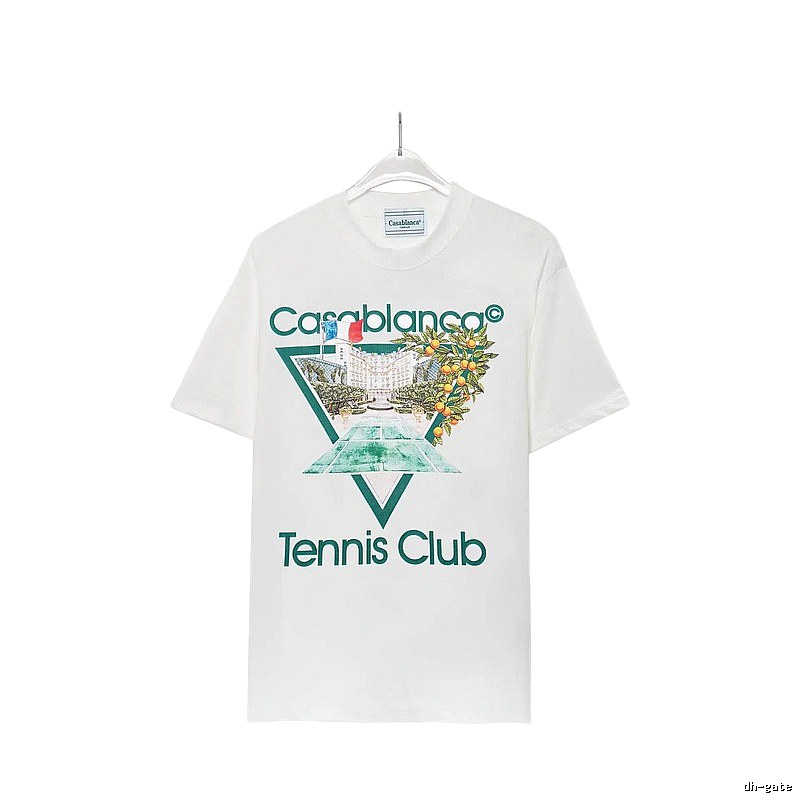 Casablanca Tennis Club White T-shirt