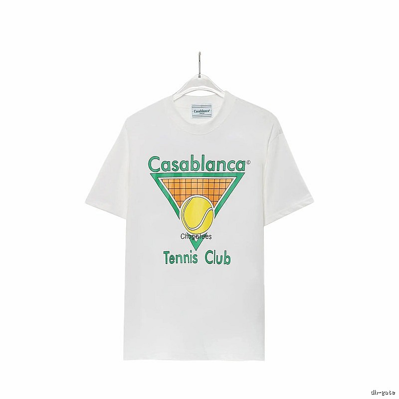 Casablanca Tennis Style White T-shirt
