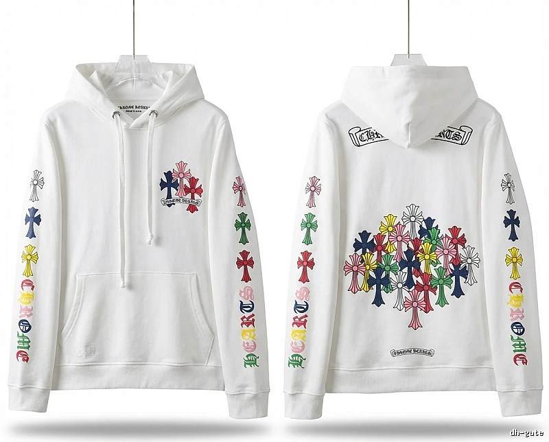 Chrome Hearts Colorful Cross Hoodie