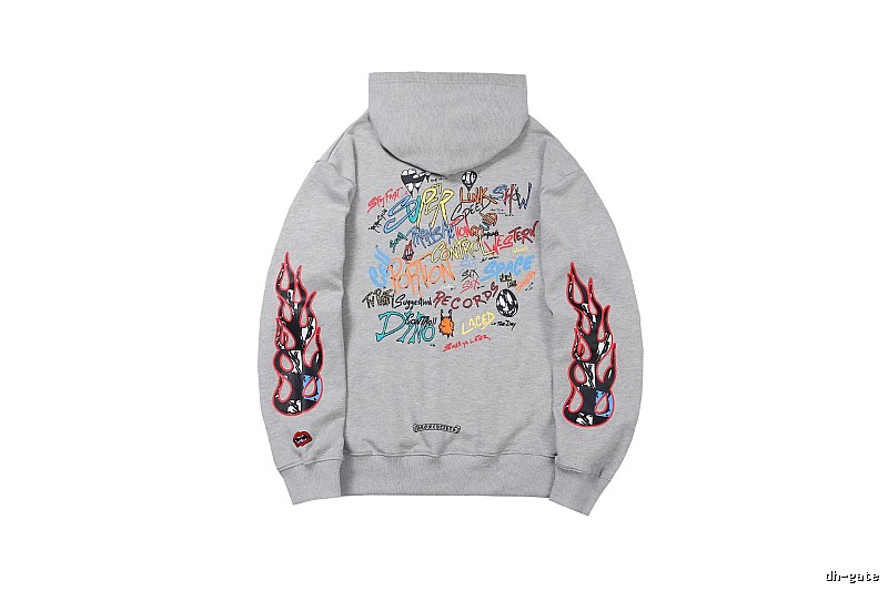 Chrome Hearts Compact Cross graphic hoodie Black Blue Cross for Smart Casual Looks