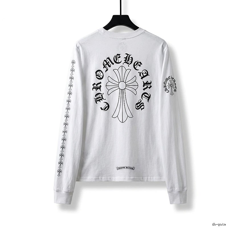 Chrome Hearts Cross Dark Style White T-shirt