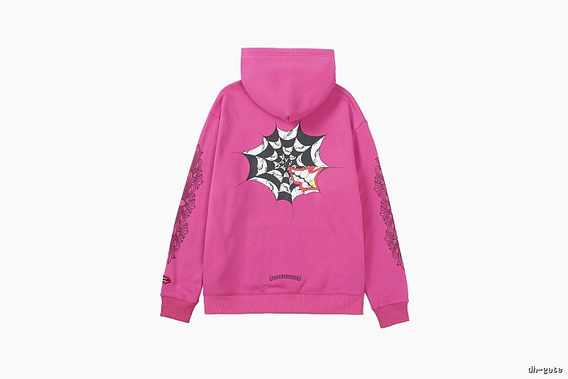 Chrome Hearts Travel Cross graphic hoodie Black Blue Cross with Soft Visual Tone