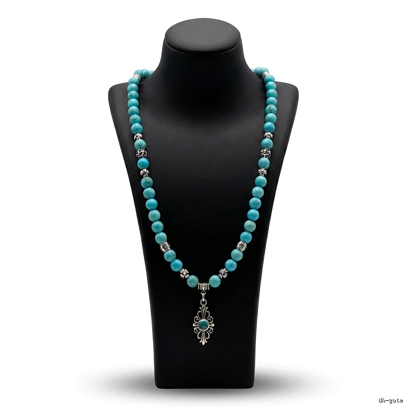 Chrome Hearts Turquoise Vintage Necklace