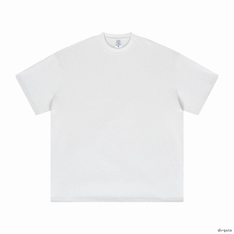 Classic Plain white T-shirt Minimal White Short for Daily Styling