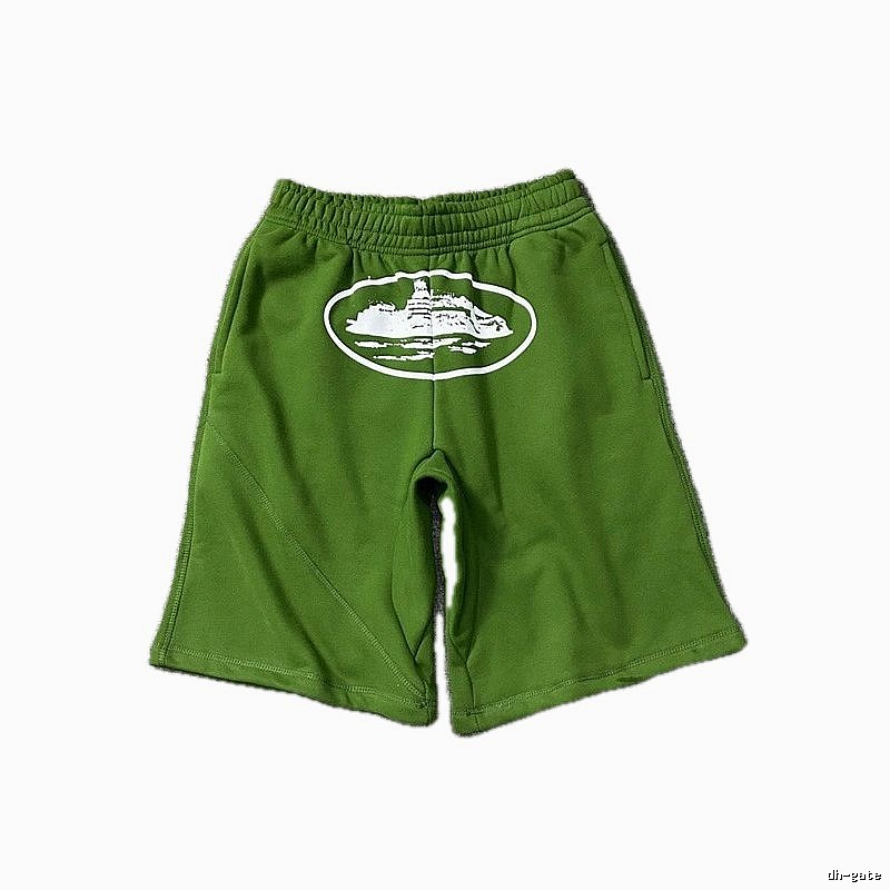 Corteiz green trendy brand shorts