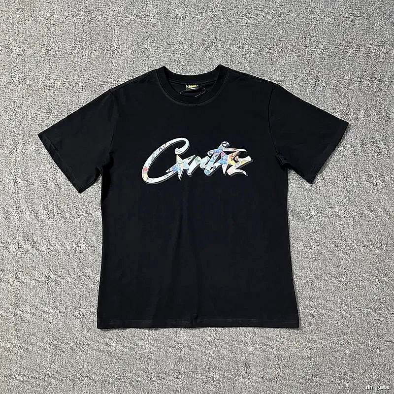 Corteiz Logo Detail Logo T-shirt Black Corteiz with Relaxed Feel
