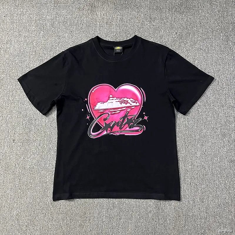 Corteiz Patterned Logo T-shirt Black Corteiz with Signature Styling