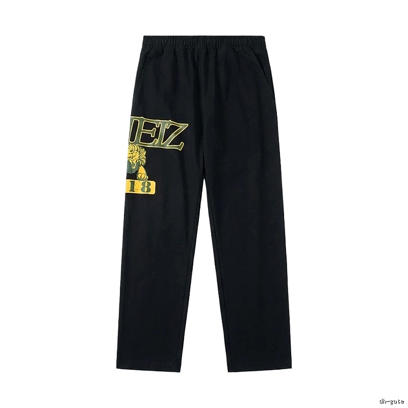 Corteiz Printed Trendy and Cool Style Black Pants