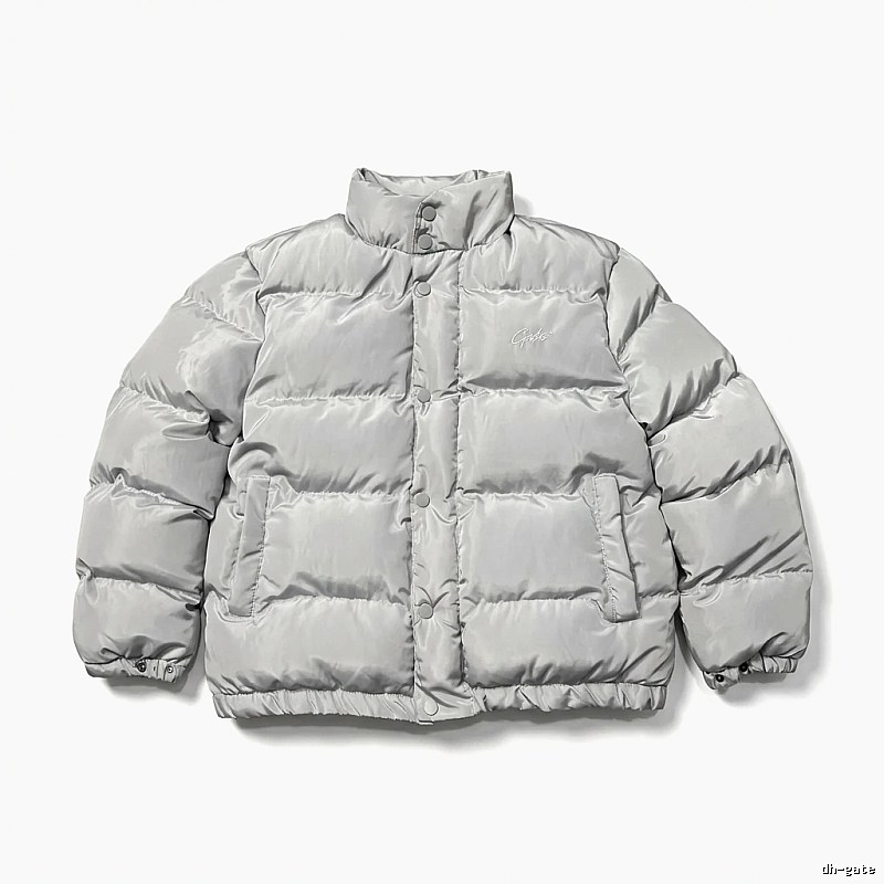 Corteiz Silver-Gray Trendy and Cool Down Jacket