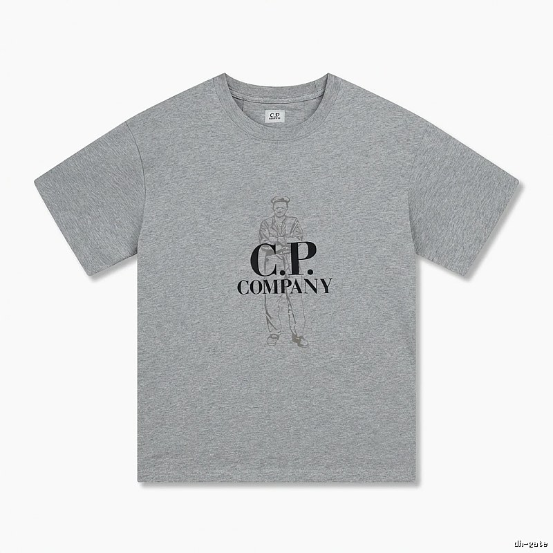 C.P. Retro Style Gray T-shirt