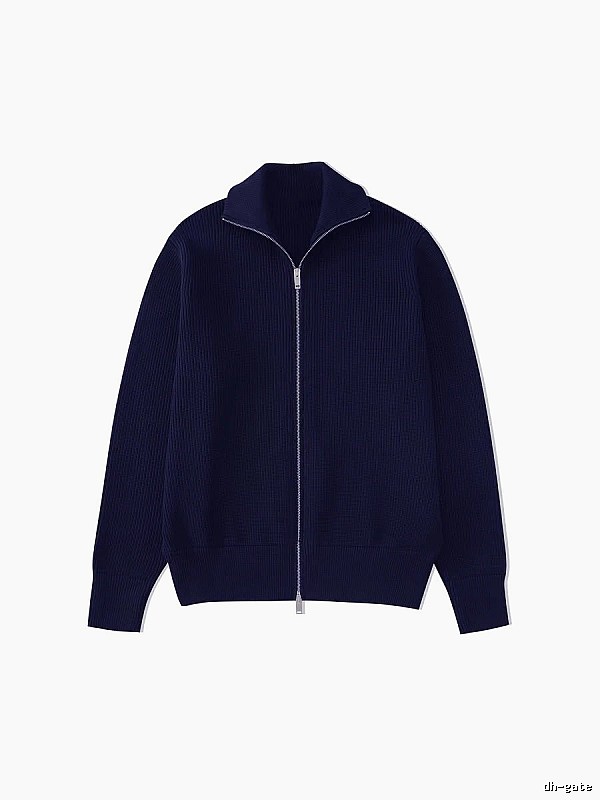 Daily Zip jacket Black Minimalist Full for City Outfits