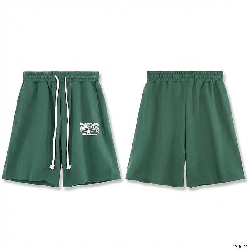 DENIM TEARS American Retro Green Shorts