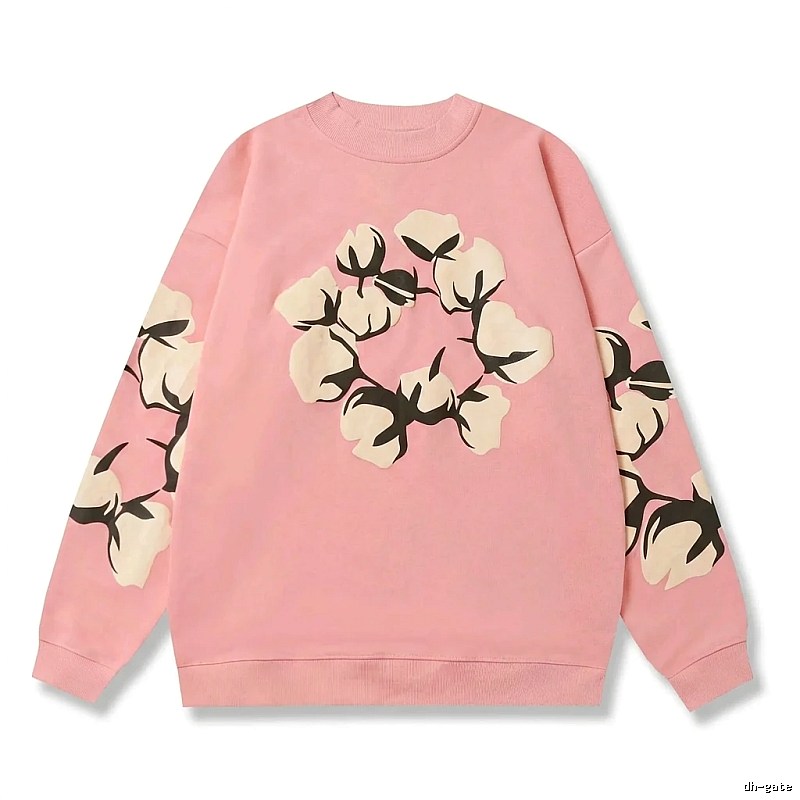 DENIM TEARS Pink Floral Sweatshirt