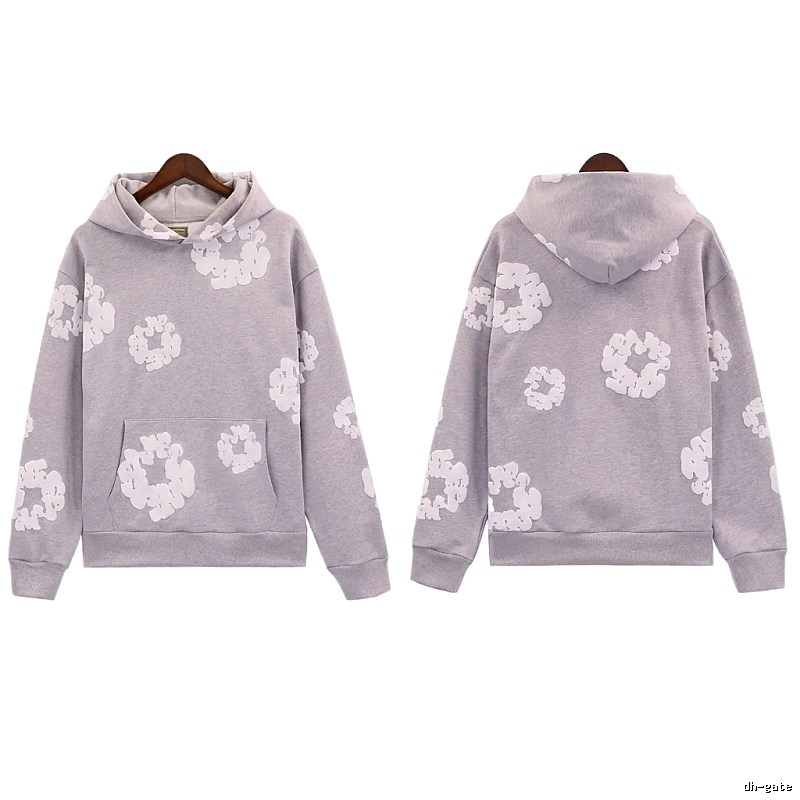 DENIM TEARS Printed Casual Grey Sweatshirt