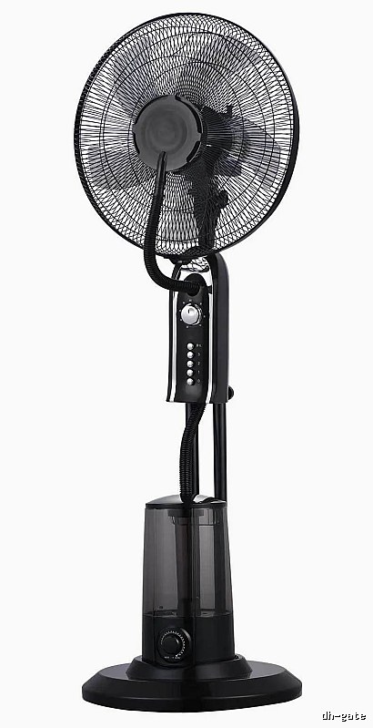 Desktop Pedestal Cooling Fan For Remote Cooling 16-inch Mechanical Control eu Plug