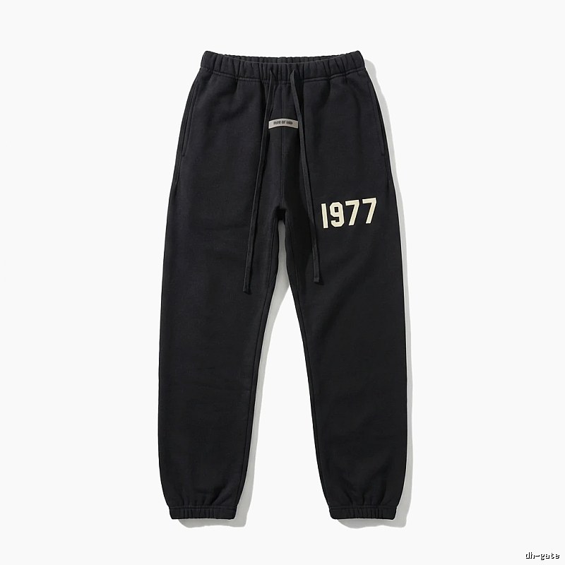 ESSENTIALS 1977 Casual Black Sweatpants