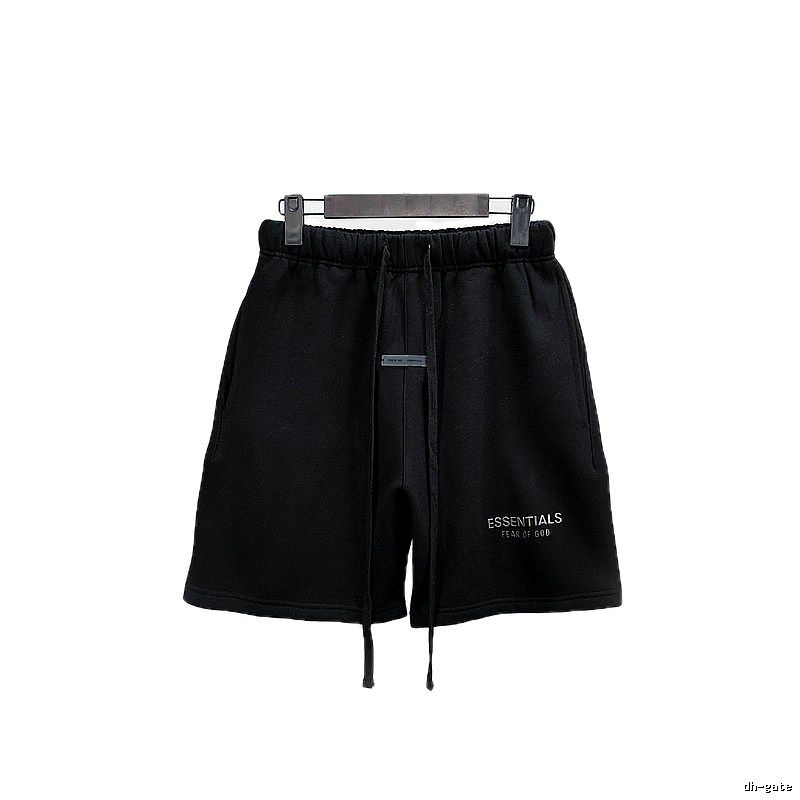 ESSENTIALS Basic Black Shorts