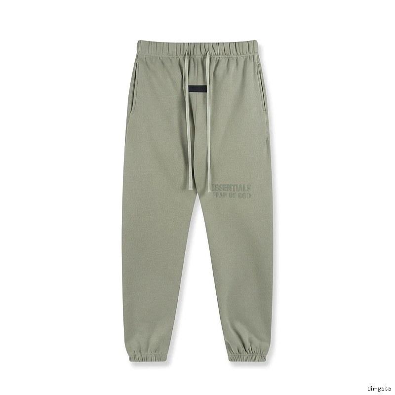 ESSENTIALS Basic Casual Khaki Pants