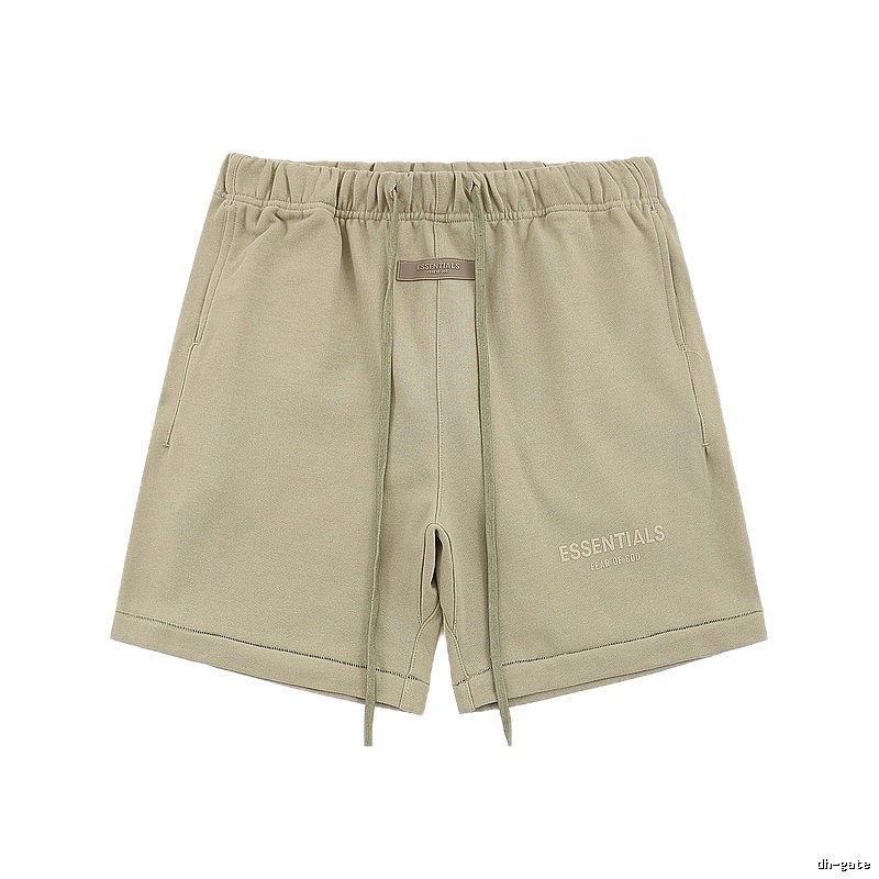 ESSENTIALS Basic Khaki Shorts