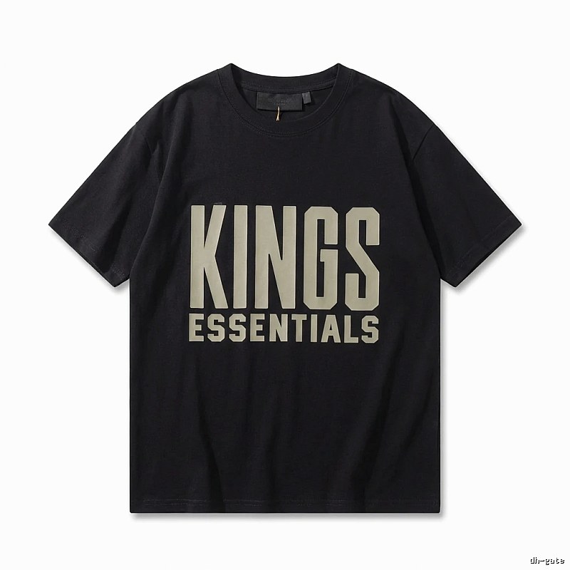 ESSENTIALS KINGS Style Black T - Shirt