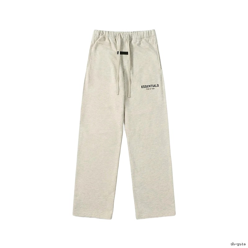 ESSENTIALS minimalist light gray sweatpants