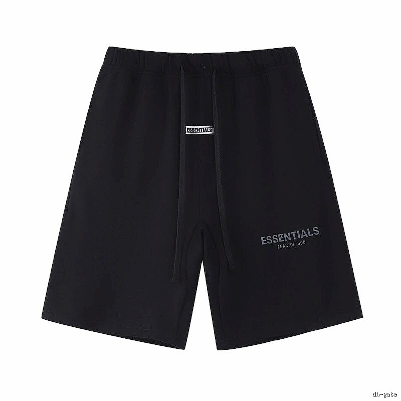ESSENTIALS minimalist style black shorts