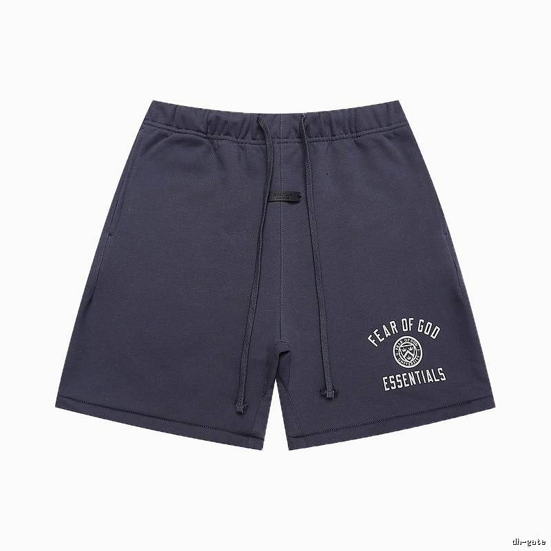 ESSENTIALS minimalist style dark blue shorts