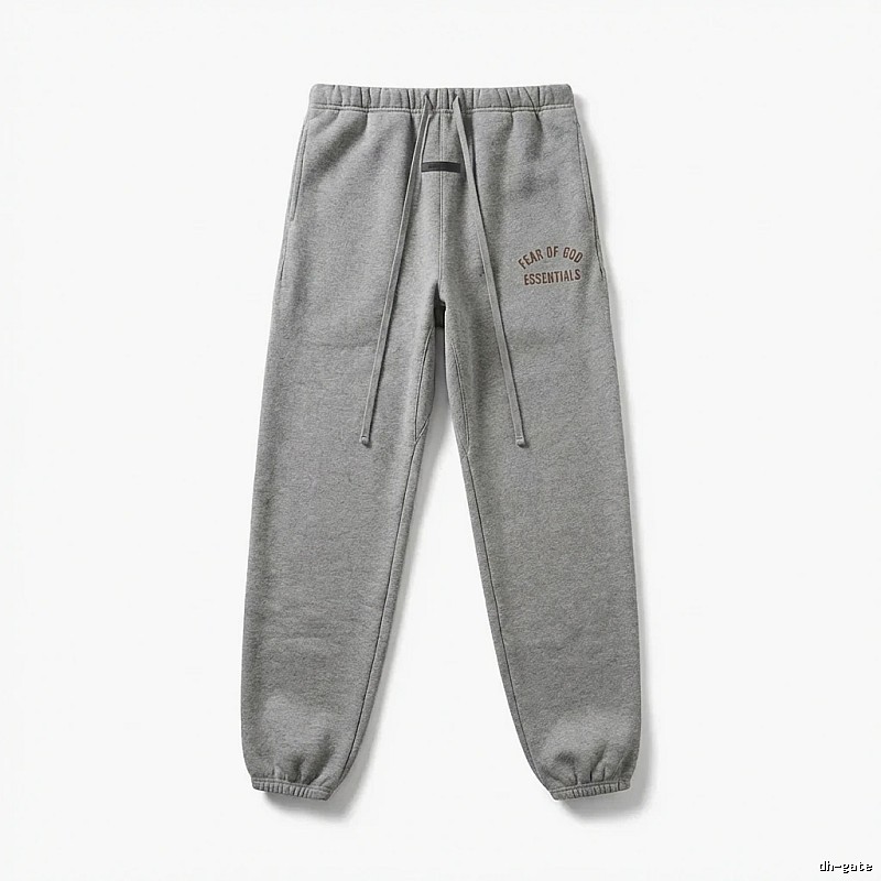 ESSENTIALS minimalist style grey sweatpants