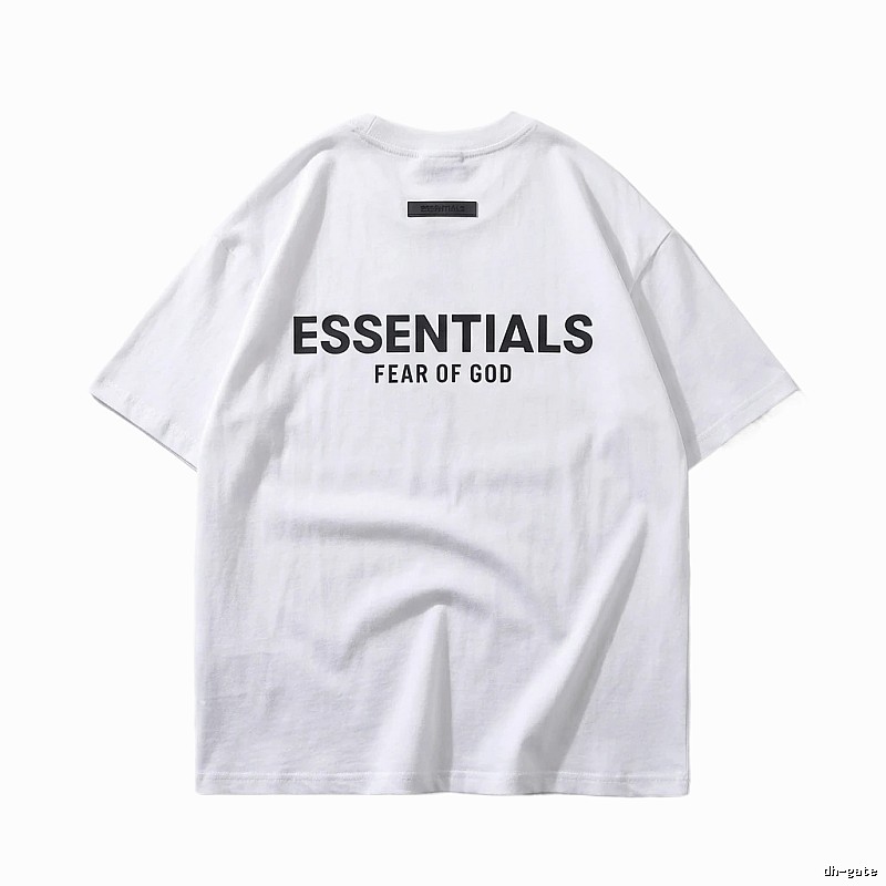 ESSENTIALS minimalist style white T-shirt