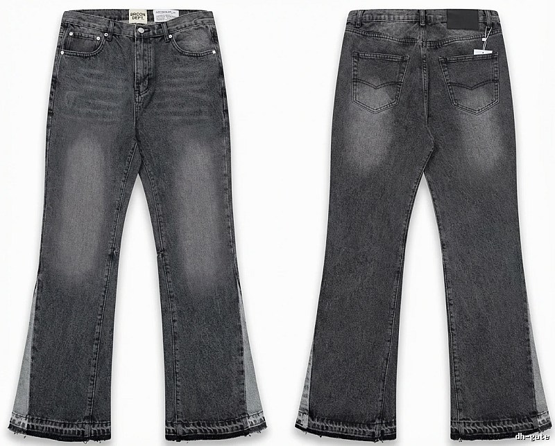 Gallery Dept. Ripped Retro Style Grey Pants