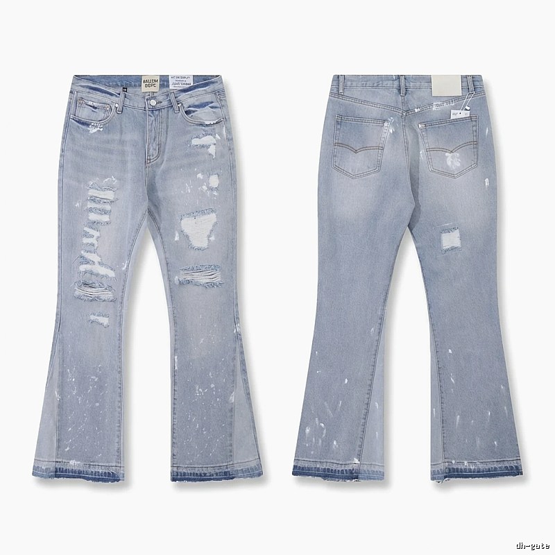 Gallery Dept Ripped Trendy Light Blue Jeans