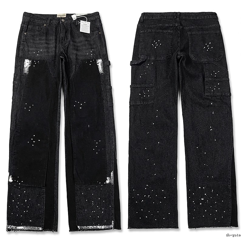 Gallery Dept. workwear style black jeans
