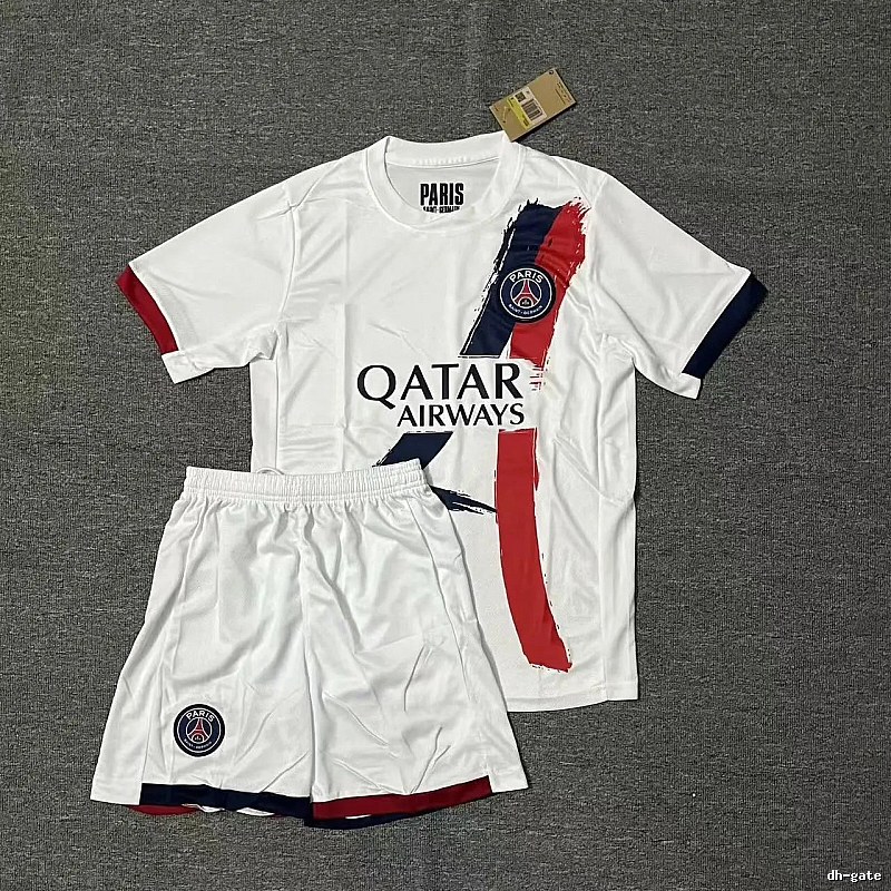 Germany Sport Soccer jersey set White Germany Football for Warm Weather