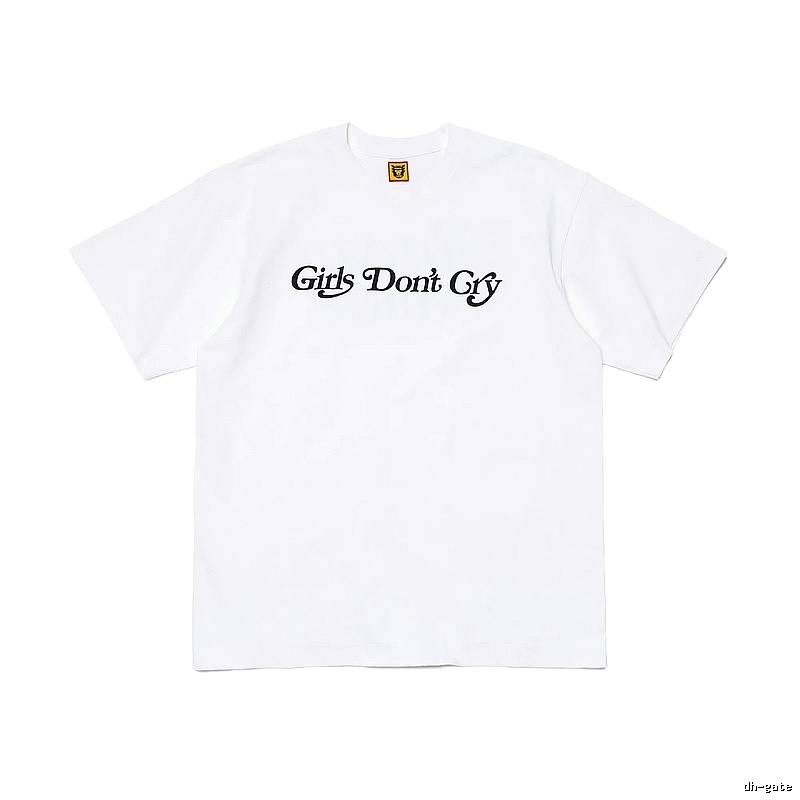 HUMAN MADE Co-branded Japanese Streetwear White Printed T-Shirt