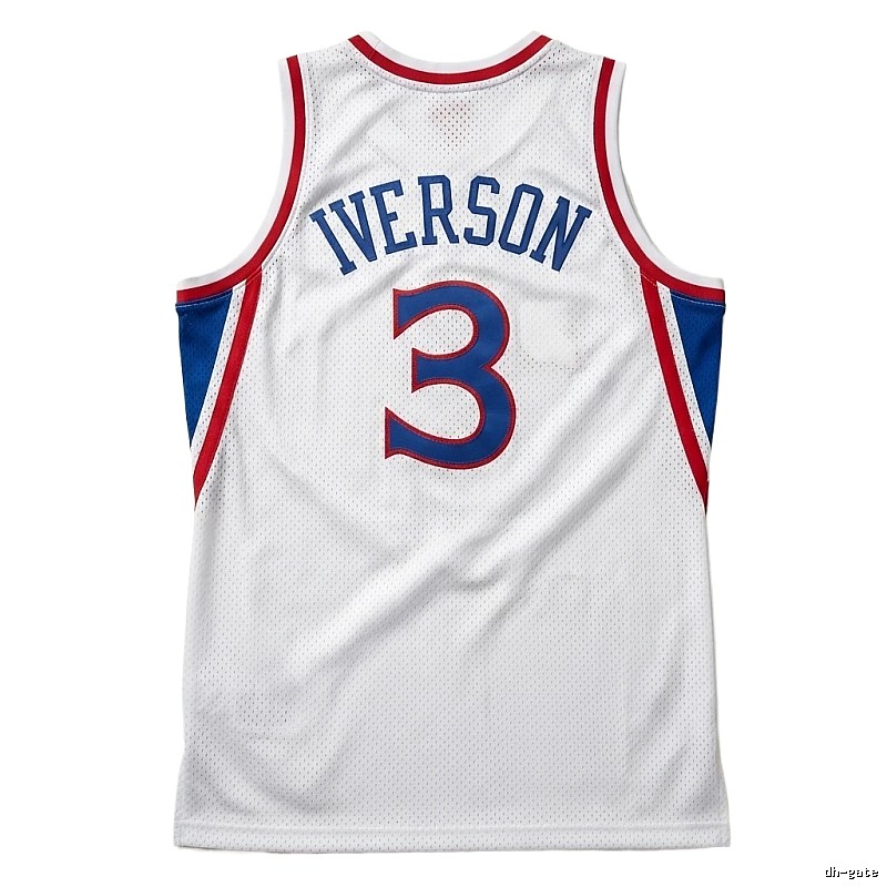 Iverson No. 3 retro-style jersey
