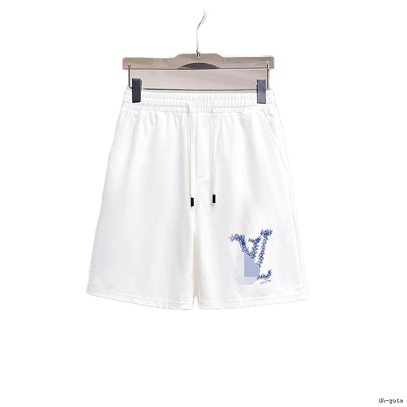 Louis Vuitton Classic Print Casual Style White Shorts